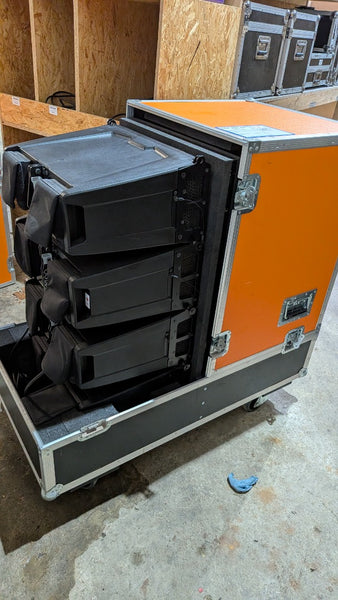 RCF HDL-6A inkl. 8er Case + Flybar + Polemount
