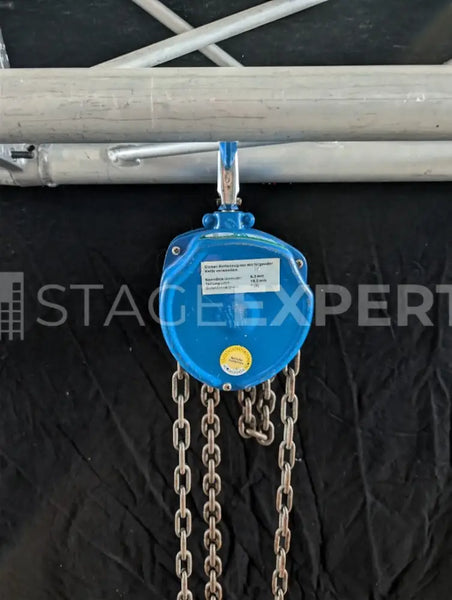 Tractel Tralift 1t Hand Chain Hoist – Set of 4 with Case