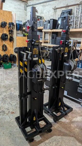 Fantek T-106D Truss Lifts - 2x Heavy-Duty Tower Lifts for Rigging