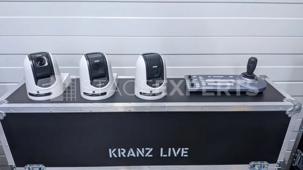 Sony SRG-360SHE PTZ Dome + RM-IP10 Controller 3-Camera Kit