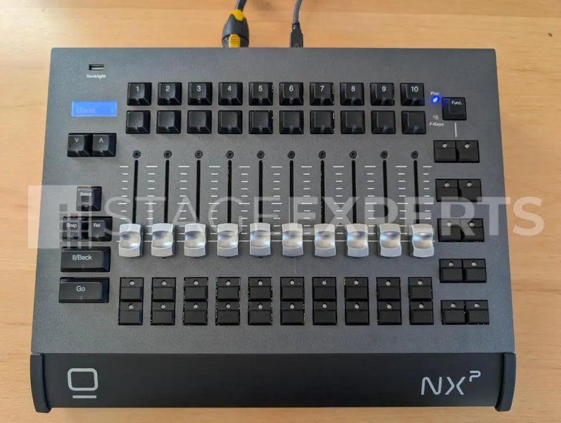 Obsidian NX-P Motorised Fader Wing | ONYX Nova+, 4 DMX