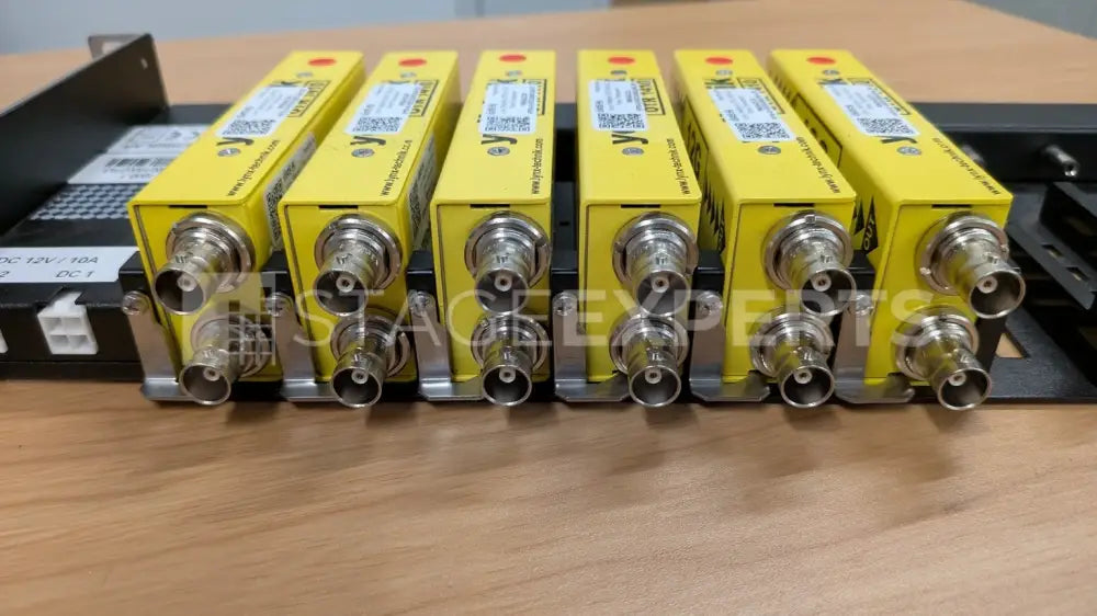 Lynx Technik RFR 1000 + 6x OTR 1410-LC 12G-SDI Fibre Transceivers