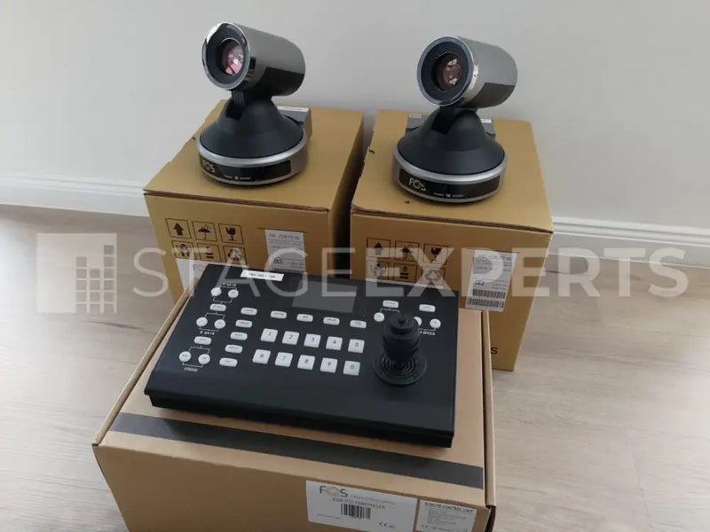 FOS ICON PTZ HD Cameras (2) & Controller Set | PTZ Kit