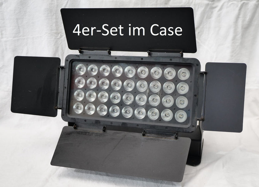 Eurolite Multiflood Pro IP RGBW Wash MK2 – 4-Light Kit