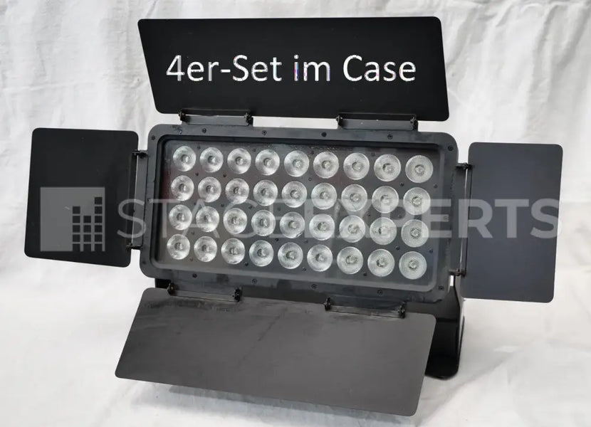 Eurolite Multiflood Pro RGBW MK2 4-Light Kit