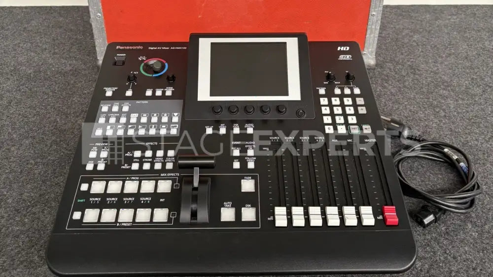 Panasonic AG-HMX100 Mixer with Case | Live Video Switcher