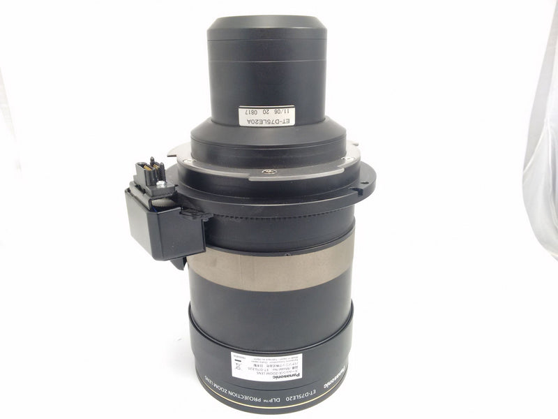 Panasonic ET-D75LE20 Zoom Lens 1.7–2.4:1 for 3‑Chip DLP