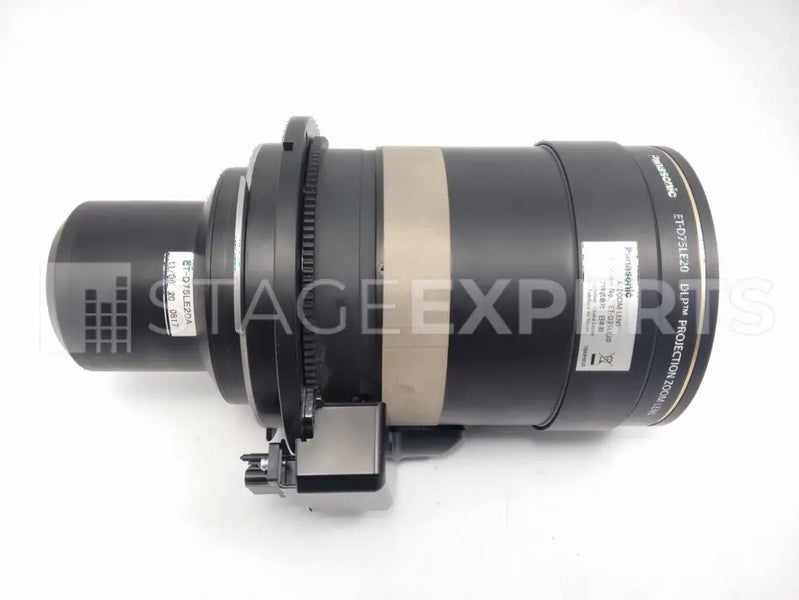 Panasonic ET-D75LE20 Zoom Lens 1.7–2.4:1 for 3‑Chip DLP