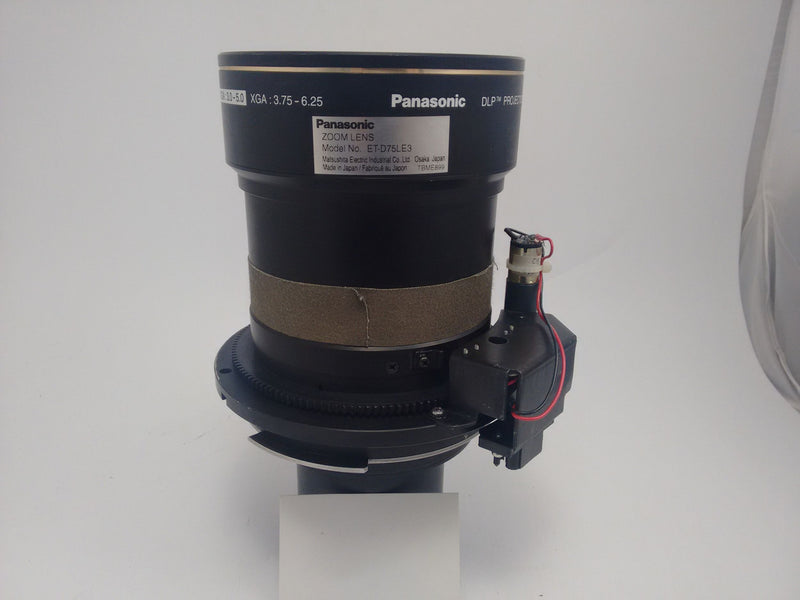 Panasonic ET‑D75LE3 Tele Zoom Lens 2.8–4.6:1 for 3‑Chip DLP