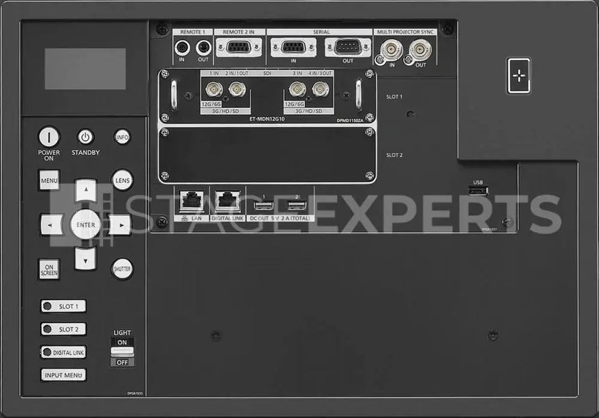 Panasonic PT-RQ50K 50,000 lm 4K 3‑DLP Laser Projector
