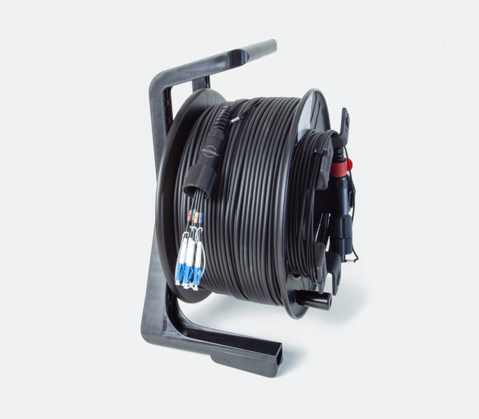 PANZERKABEL LWL PRO 8x LC OS2 200 m Armoured Fibre Cable