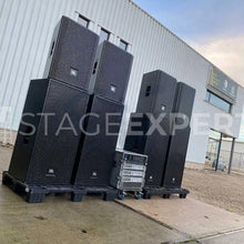 Load image into Gallery viewer, JBL P733 (4) + P746 (4) + Crown amplifier rack - Used
