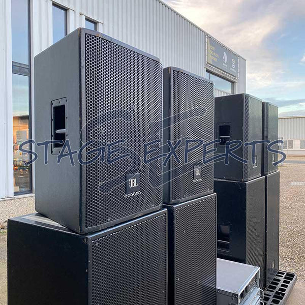 JBL P733 (4) + P746 (4) + Crown amplifier rack