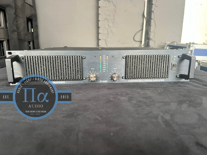 LAB Gruppen FP6400 Power Amplifier, 2x1300W @ 8Ω