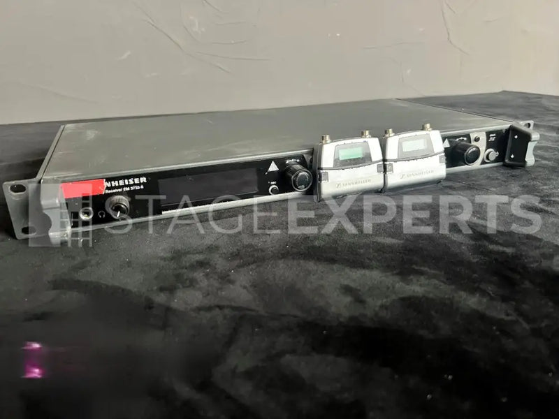 Sennheiser EM 3732-II Set with 2x SK 5212 Beltpacks – UHF
