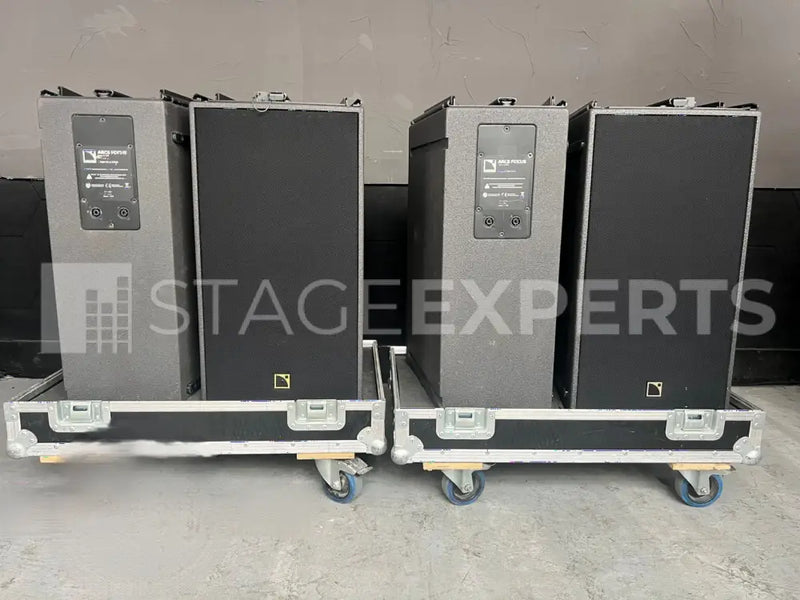 L-Acoustics ARCS Focus Set – Pair, with Double Flight Case