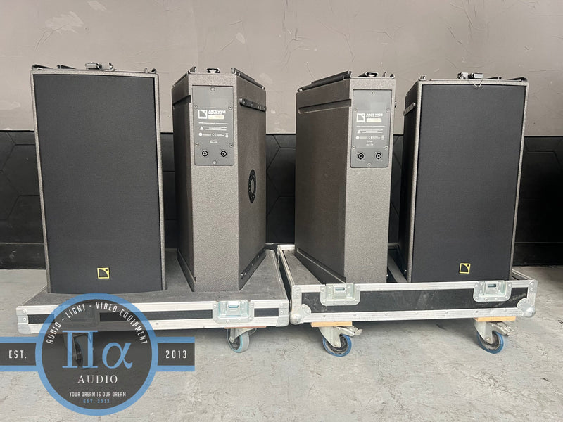 L-Acoustics ARCS Wide set, pair with double flight case