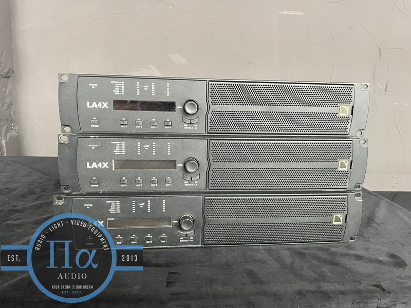 L-Acoustics LA4X System Amplifier with DSP, 4x1000W, 4-ch