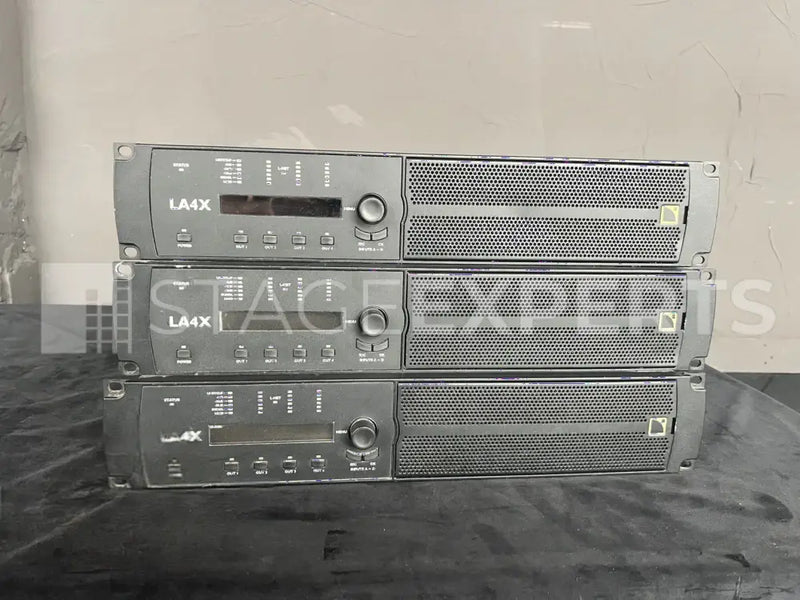 L-Acoustics LA4X System Amplifier with DSP, 4x1000W, 4-ch