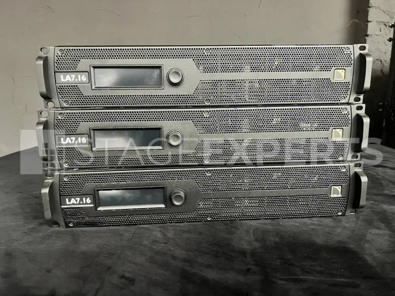 L-Acoustics LA7.16 System Amplifier, 16-channel DSP Control