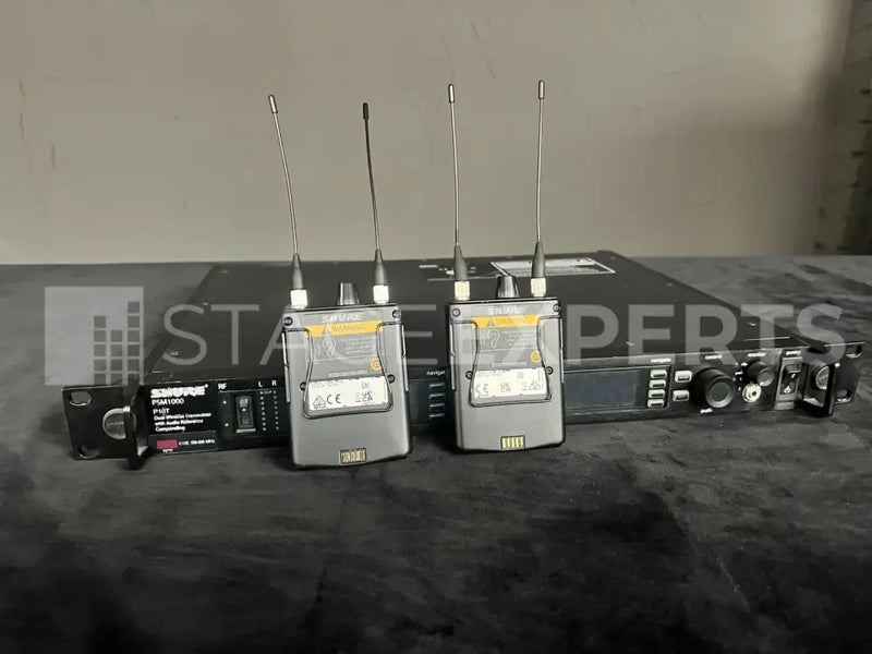 Shure PSM1000 Set – P10T + 2x P10R+ (K10E 596–668 MHz)