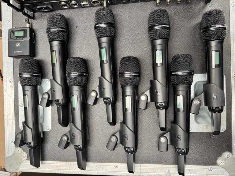 Sennheiser EM 6000 Dante – 8‑ch Wireless System Package