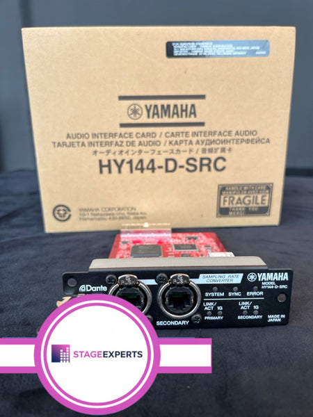Yamaha HY144-D-SRC Dante Card, SRC, 144x144 Audio I/O