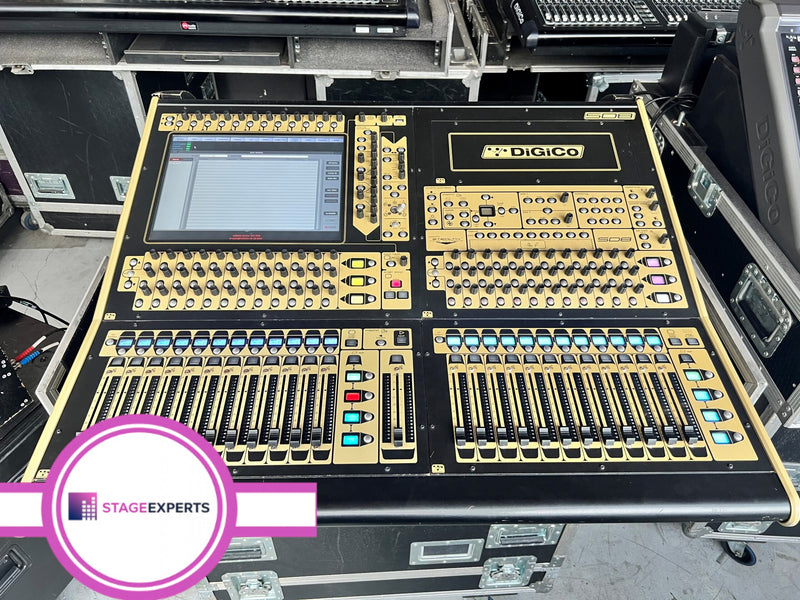 DiGiCo SD8-24 Digital Mixing Console – Core 2, 24 Faders