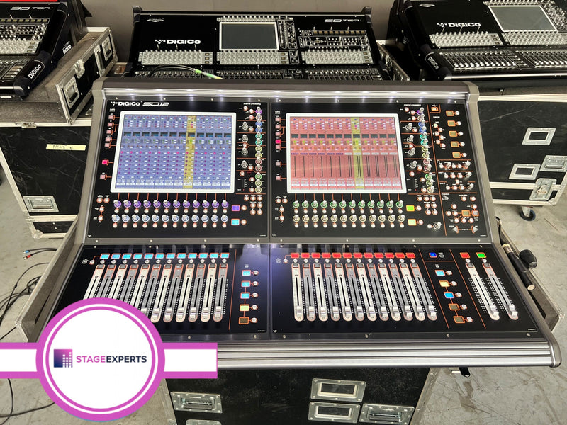 DiGiCo SD12-96 Digital Mixing Console | Live Sound Control