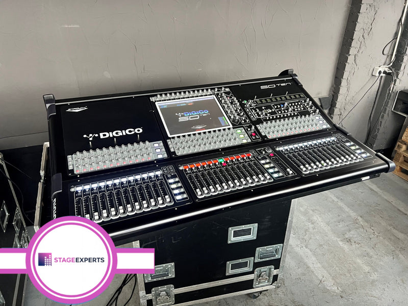 DiGiCo SD10 Core 2 Digital Console with Waves SoundGrid