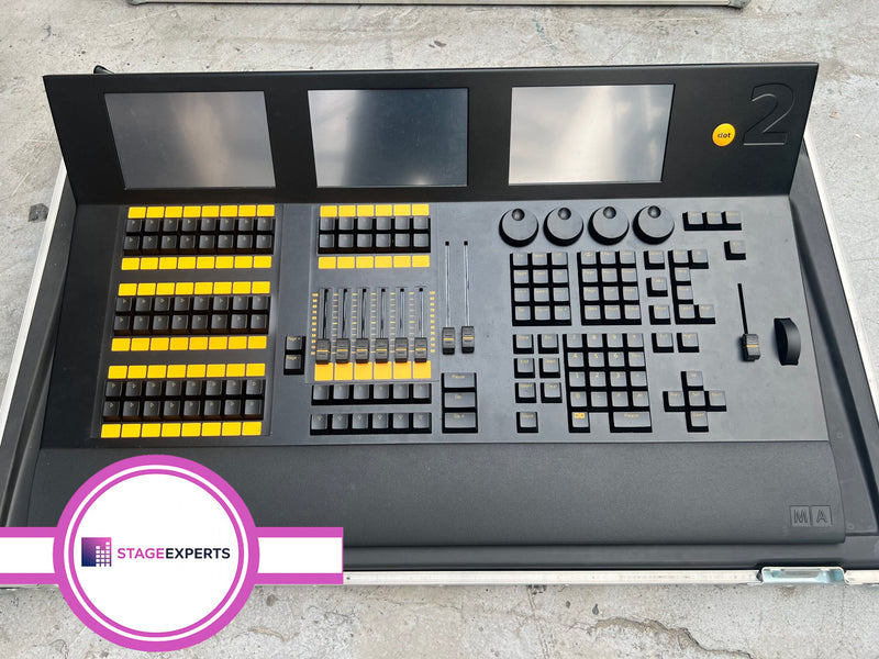 MA Lighting dot2 Lighting Console – Used with Flight Case