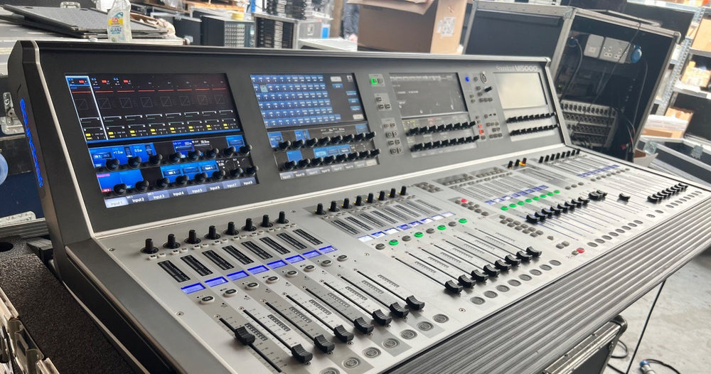 Soundcraft Vi5000 Set – Digital Console with Local Rack