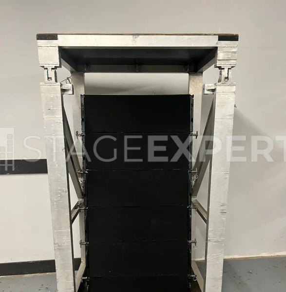 L-Acoustics dV-DOSC Set – 6 Modules with Bumpers & Dolly