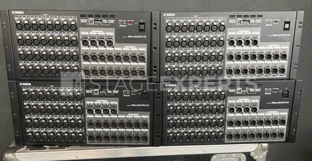 Yamaha Rio3224-D Dante Stagebox, 32x In, 16x Out, AES I/O