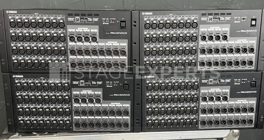 Yamaha Rio3224-D Dante Stagebox 32x16 Remote I/O, AES67