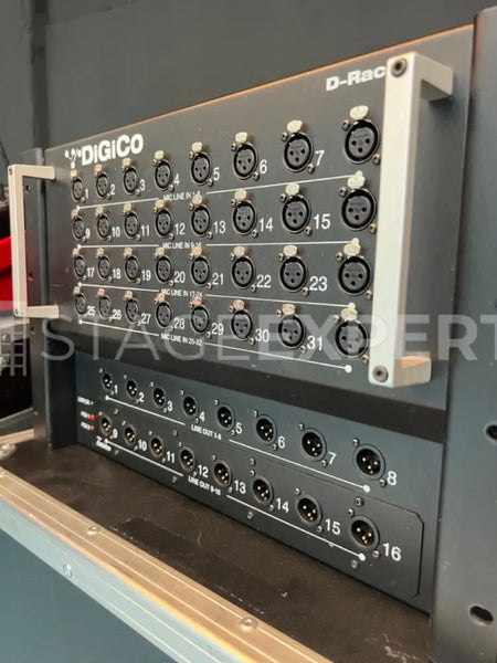 DiGiCo D-Rack 32in/16out Stagebox – Remote I/O