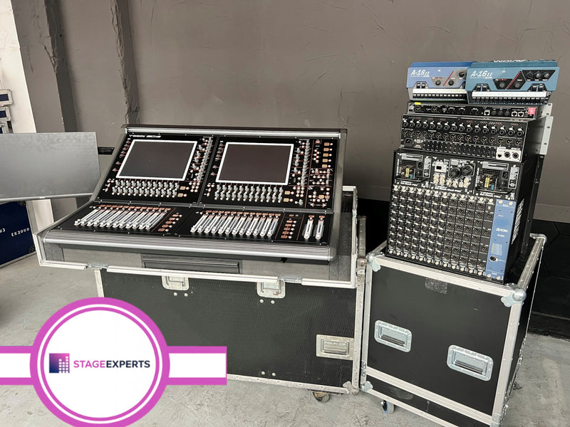 DiGiCo SD12-96 Set with SD-Rack & Aviom Card | Stage Experts
