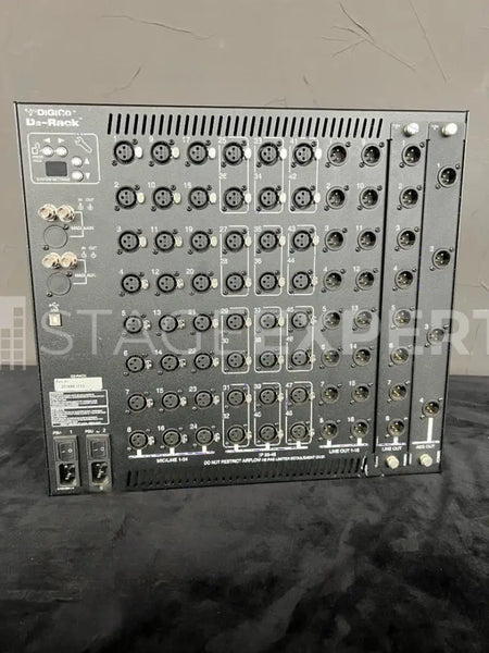 DiGiCo D2-Rack 48 In / 24 Out Stage Rack with 4x AES
