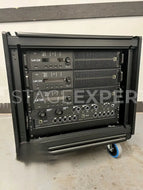 L-Acoustics LA-RAK II AVB Rack with 3 LA12X Amplifiers