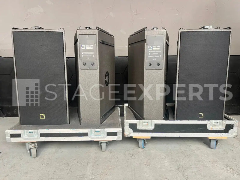 L-Acoustics ARCS Wide Pair with Double Flight Case – Used