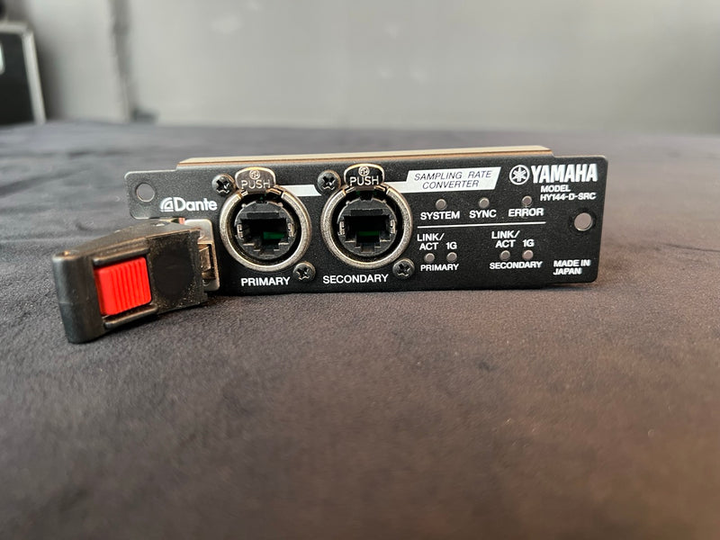 Yamaha HY144-D-SRC Dante Card with SRC – 144x144 @ 96kHz