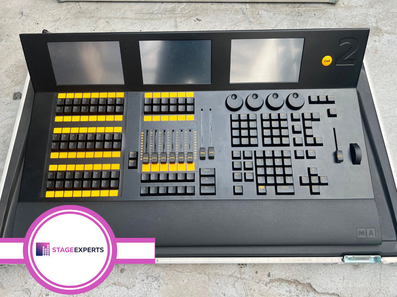 MA Lighting dot2 Lighting Console with Flightcase & Lights