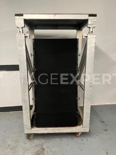 L-Acoustics dV-DOSC Set – 6 Modules with Bumpers & Dolly