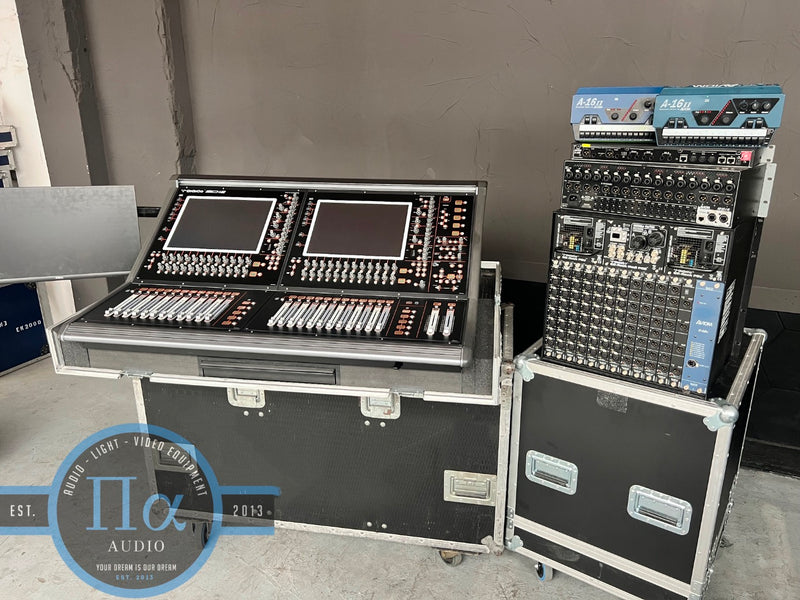 DiGiCo SD12-96 with SD-Rack & Aviom Personal Monitoring