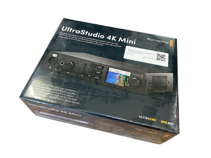 Blackmagic UltraStudio 4K Mini – Thunderbolt 3 4K I/O + 12G-SDI