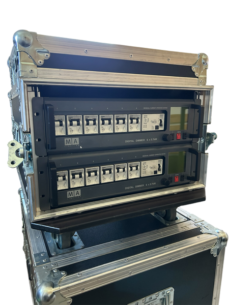 MA Lighting Digital Dimmer 6x5.7 kW with RCD | Tour-ready