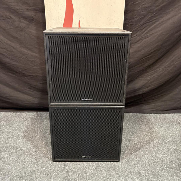 PreSonus CDL 18 B‑Stock Pair – 2x 2000W Active Subwoofers