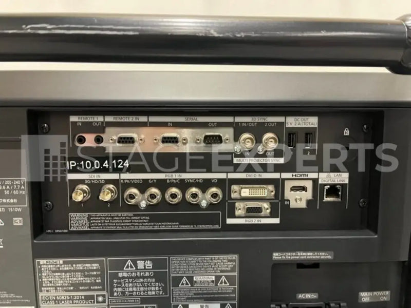 Panasonic PT-RZ21K – 20K lm 3‑Chip DLP Laser Projector for Events