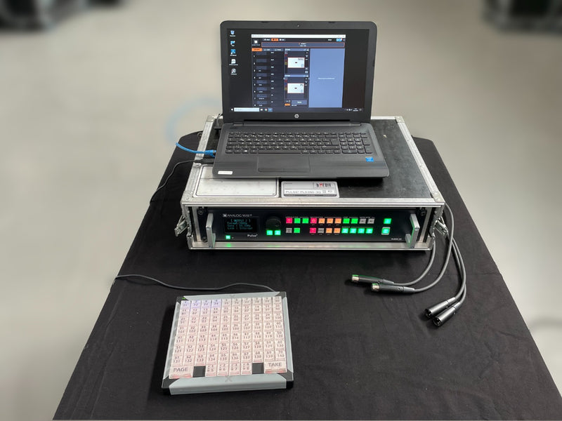 Analog Way Pulse² PLS350-3G Switcher Kit with Shot Box & PC