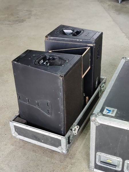 d&b audiotechnik Q1 Loudspeaker with Case and Rigging Pins